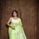 Green__Anjali sharee
