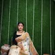 White Dark Yellow__Anjali sharee