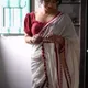 White__Anjali sharee