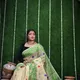 White Green White__Anjali sharee