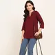 Maroon__Chahat Fashion