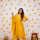 Mustard Yellow__RAdhe Kurti