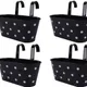 Black Dot - Pack of 4__Ezzu Crafts