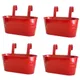 Red - Pack of 4__Ezzu Crafts