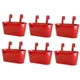 Red - Pack of 6__Ezzu Crafts