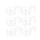 White - Pack of 6__Ezzu Crafts