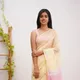 Cream and Light Pink__SWADESH SAREE