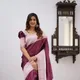 PLUM,LIGHT PINK__SWADESH SAREE
