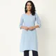 Chambray Blue__Safed Dhaga