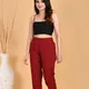 MAROON SOLID__Safed Dhaga