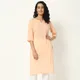 Peach__Safed Dhaga