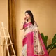 Cream Color__Saree Shop Villa Mall