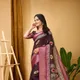 Dark Brown__Saree Shop Villa Mall
