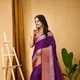 Purple__Saree Shop Villa Mall