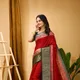 Red__Saree Shop Villa Mall