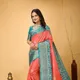 Peach__Saree Shop Villa Mall