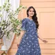 blue__The ladies fashion
