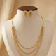 Gold Necklace ( Earring)__JFL