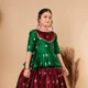Maroon & Green__Suryashop