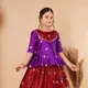 Purple & Maroon__Suryashop