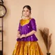 Purple & Golden__Suryashop