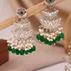 Silver and Green__Sawariya Blings