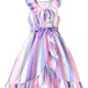 STRIP PURPLE__AAKAR FASHION