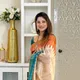 TEAL__SATI SAREE