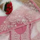 Rose Pink with White Embroidery__Ishifo