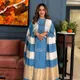 Blue With White stripe __Ansari Fashion