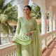 Pista green __Ansari Fashion