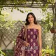 Magenta __Ansari Fashion