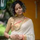 ofwhite__Priya Saree