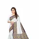 White__Priya Saree