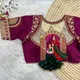 Wine__Blouse Collection