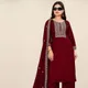 Maroon__F plus Fashion 