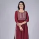 Maroon & White__Shree shyam handicraft