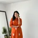 Orange__PinkCity Kurti