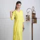 Yellow __PKZ Lucknawi Chikan
