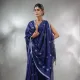 Dark Blue & Silver__Saptak Fashion