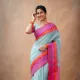 Light Blue & Pink__Saptak Fashion