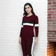 Maroon & White & Black__MF with Square