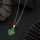 Dark Green & Golden__Birado Jewellery