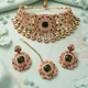 GREEN,PINK__Reesha jewels