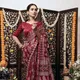 Maroon__Bandhani Villa