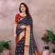Navy Blue__Bandhani Villa