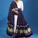 Navy Blue__Bandhani Villa