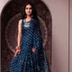 Navy Blue__Bandhani Villa