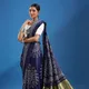 Royal Blue__Bandhani Villa