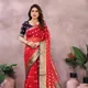 Red__Bandhani Villa